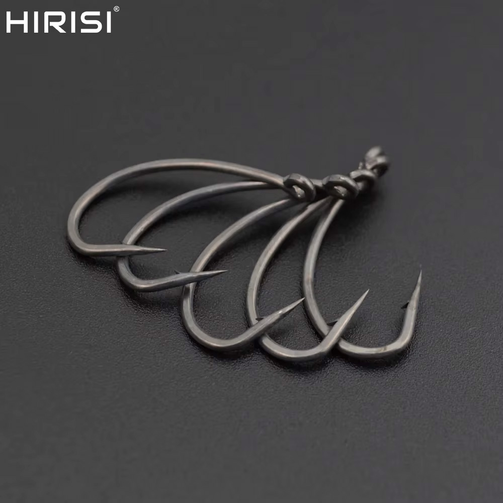 Fishing Hook Assortment - 100pcs Coating High Carbon Stainless Steel