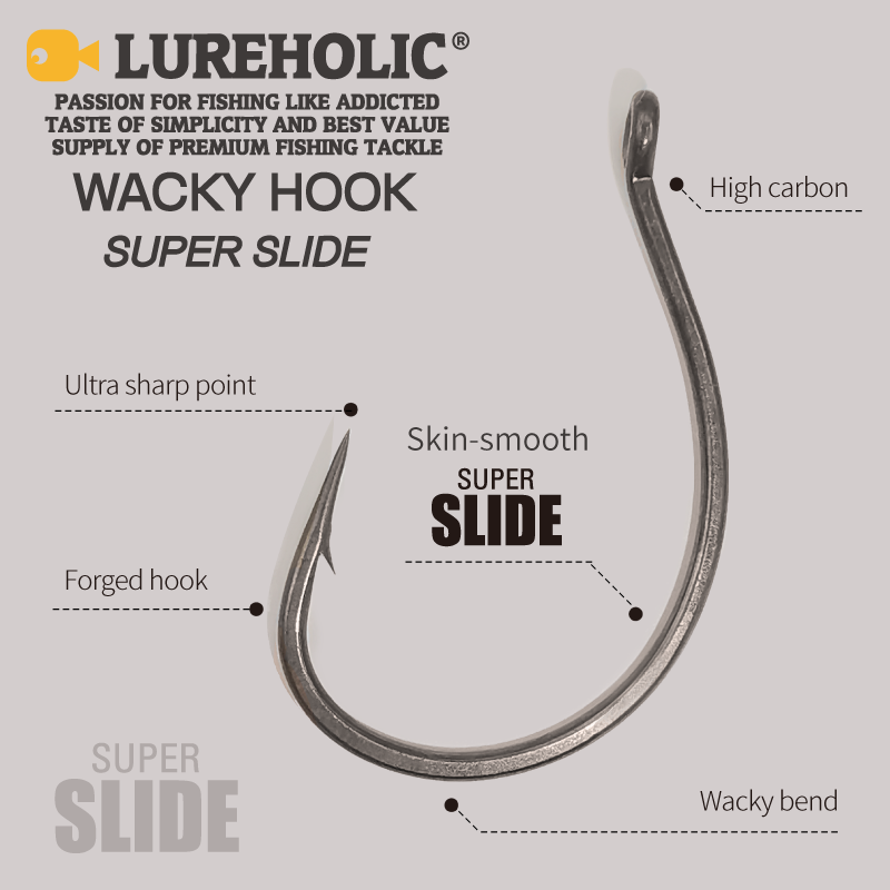LUREHOLIC PTFE Super Slide Wac - Fishing Hook Assortment review and price
