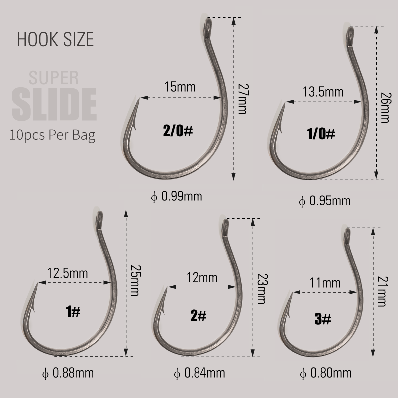 LUREHOLIC PTFE Super Slide Wac - Fishing Hook Assortment review and price