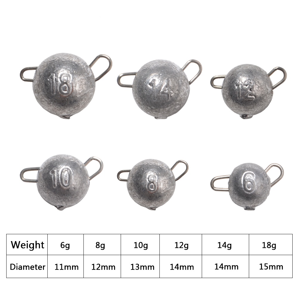 FTK 5pcs Supercontinent Sinker - Fishing Hook Jig review and price