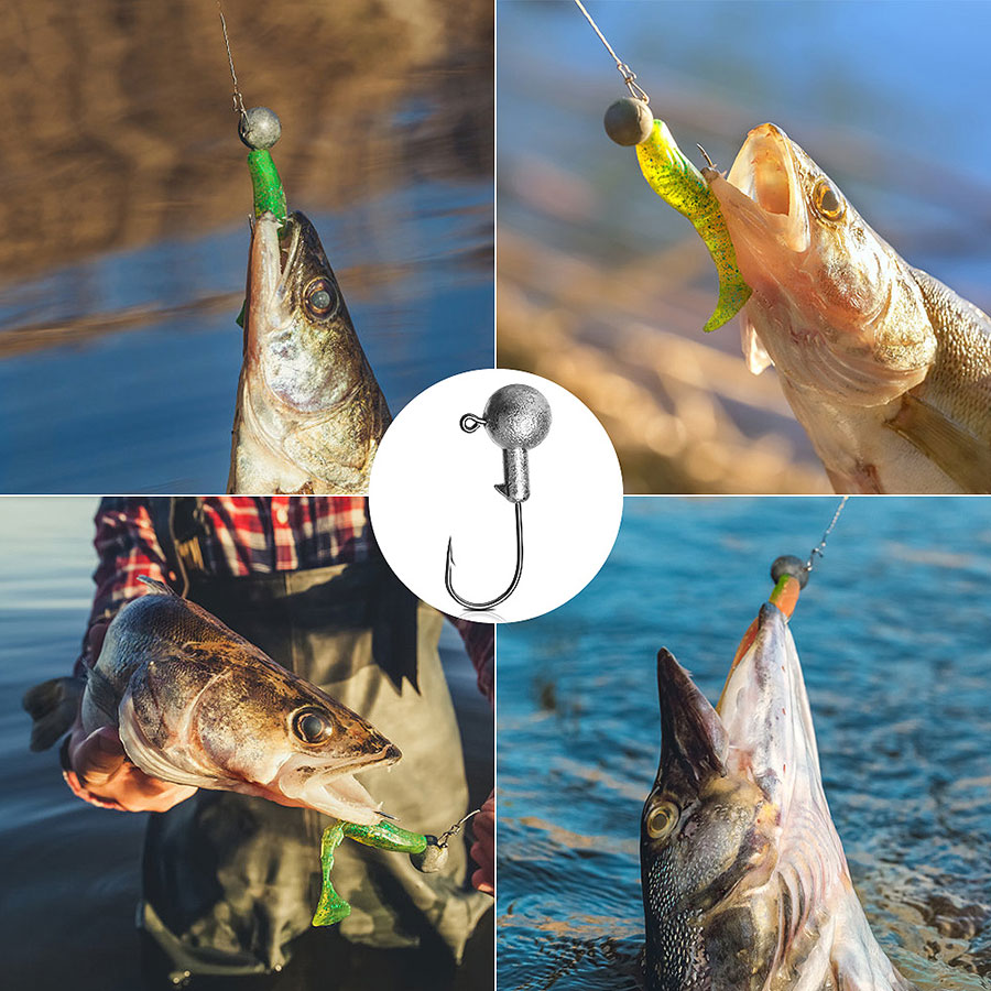 WODJYJ 1g 2g 3g 4g 5g 7g 8g 10 - Fishing Hook Assortment review and price