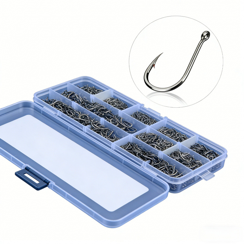 Sharp Carbon Steel Fishing Hoo - Fishing Hook Circle review and price