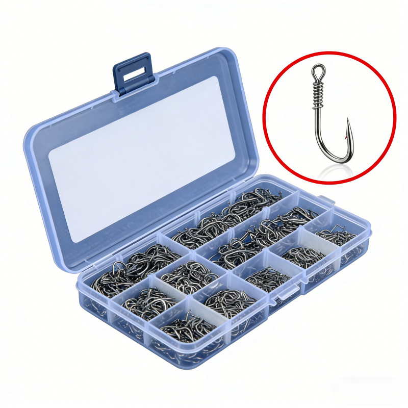 Sharp Carbon Steel Fishing Hoo - Fishing Hook Circle review and price