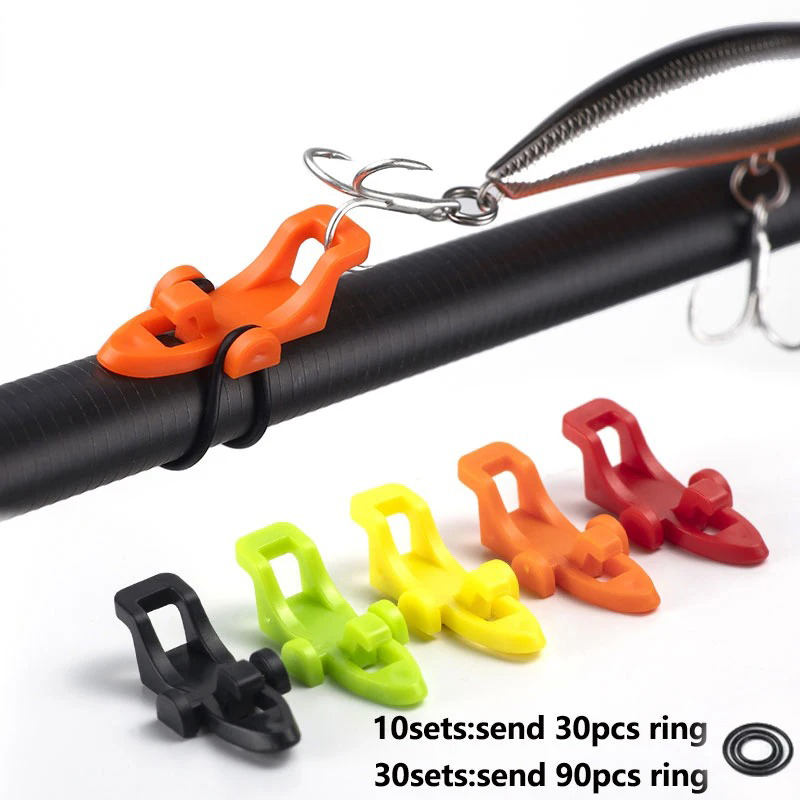 10-30pcs Fishing Rod Pole Hook - Fishing Hook Jig review and price